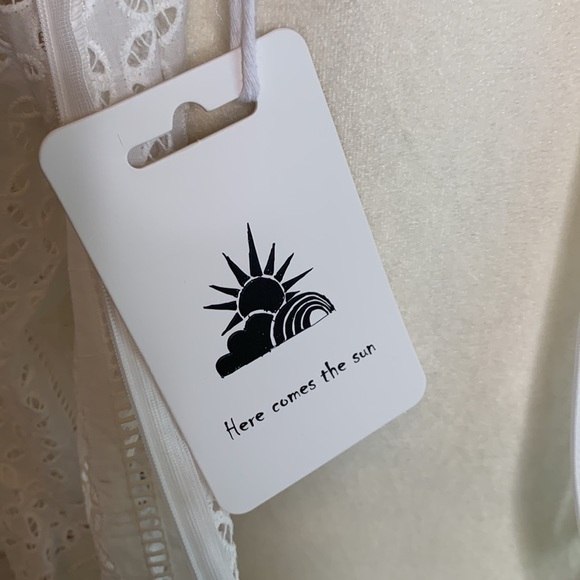 Here Comes The Sun White Eyelet Dress - Picture 11 of 11